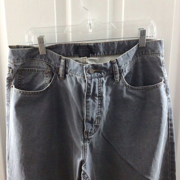 Mens Express Gray Wash Loose Fit‎ Jeans Size 36/30 - Picture 3 of 6